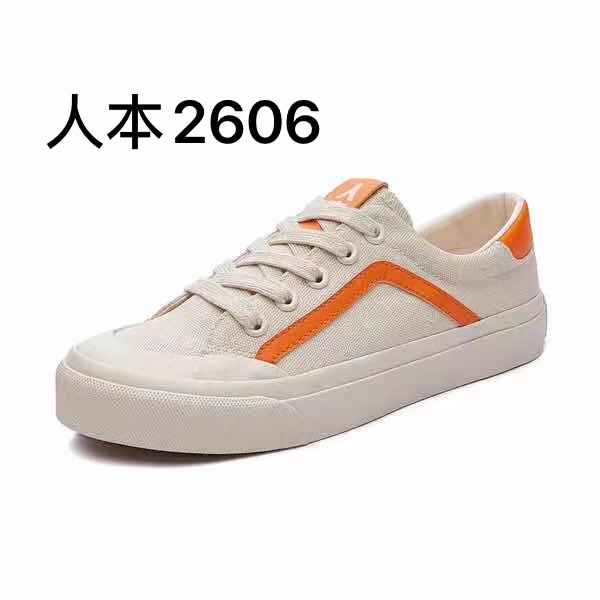 The 2021 autumn new model of Renben 2606 couple canvas shoes for casual wear