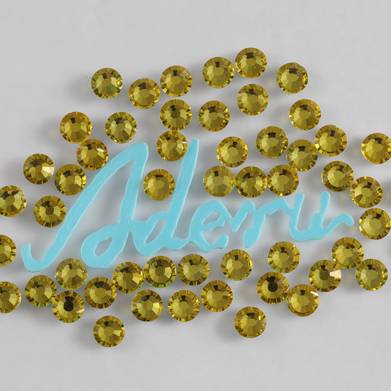 Adelu hot diamond claro cristal amarillo venta directa de fábrica de alta calidad hot diamond de alta calidad pic 4