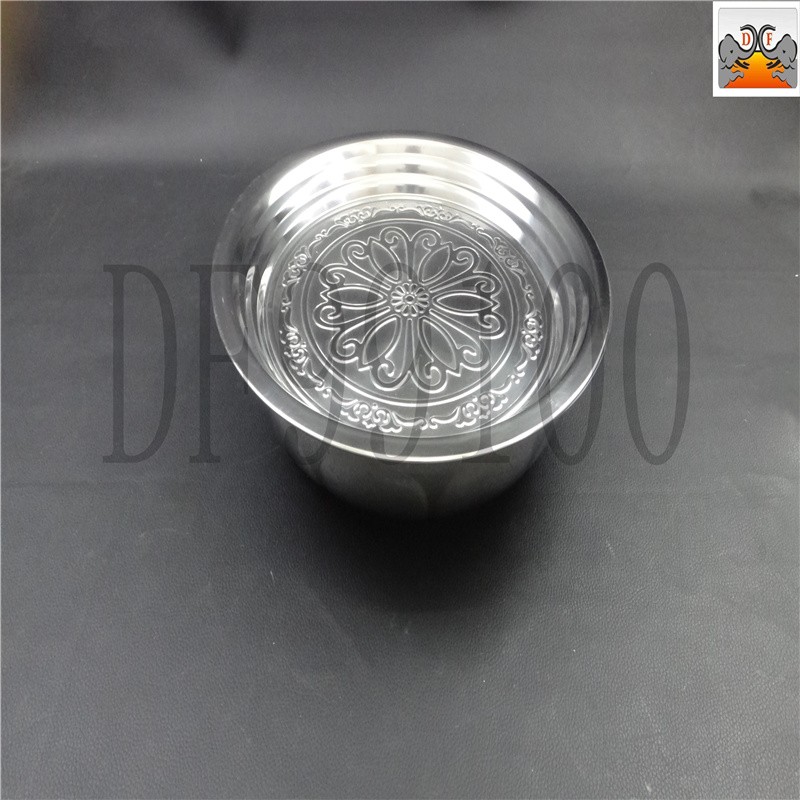 DF99100 莲花套盆 压花盖盆 不锈钢盖盆 厨房酒店用品 DF Trading House 详情3