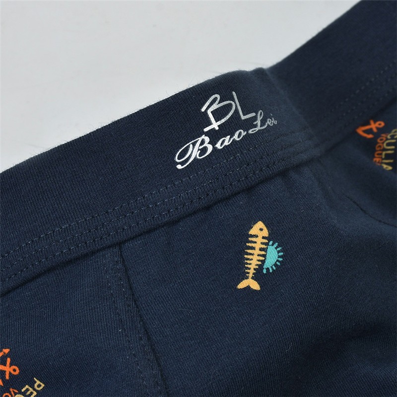 Bolei Men's Printed Briefs 6681 detail image 7