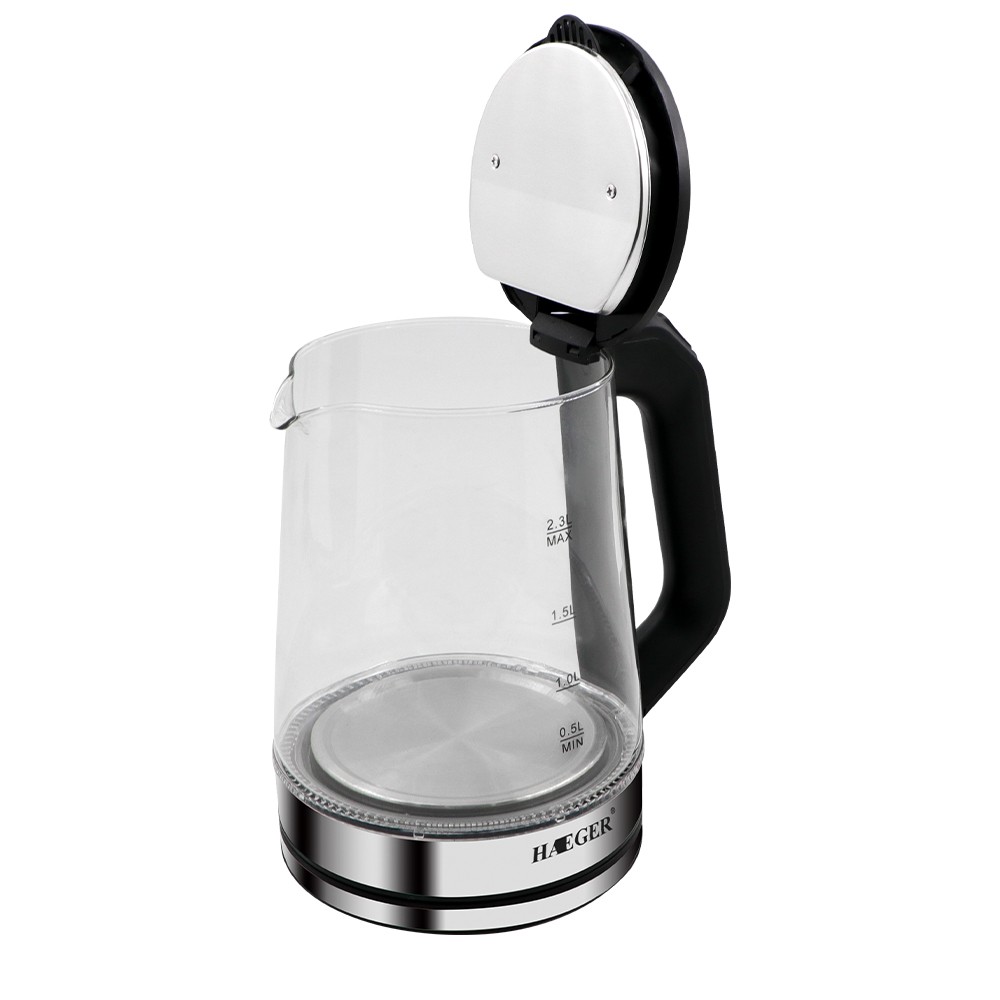 European standard household high borosilicate glass electric kettle, blue light steam electric teapot, health pot, multi-functional tea brewer detail image 10