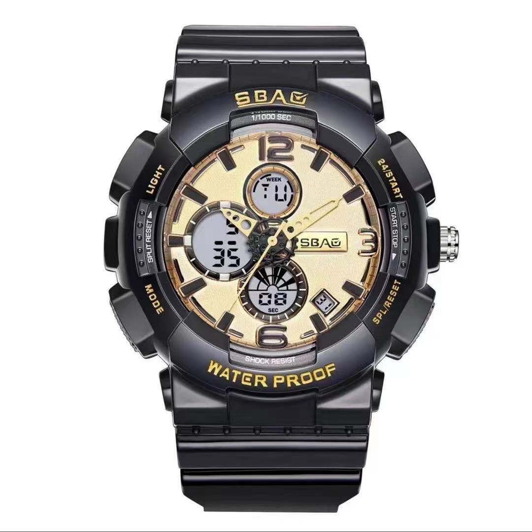 Reloj electrónico genuino hombre transparente glaciar hielo resistente deporte hombre reloj deportivo hombre tendencia de los estudiantes niños y adolescentes escuela secundaria estudiantes de secundaria deportes anti-caída despertador luminoso reloj electrónico resistente al agua detail image 3