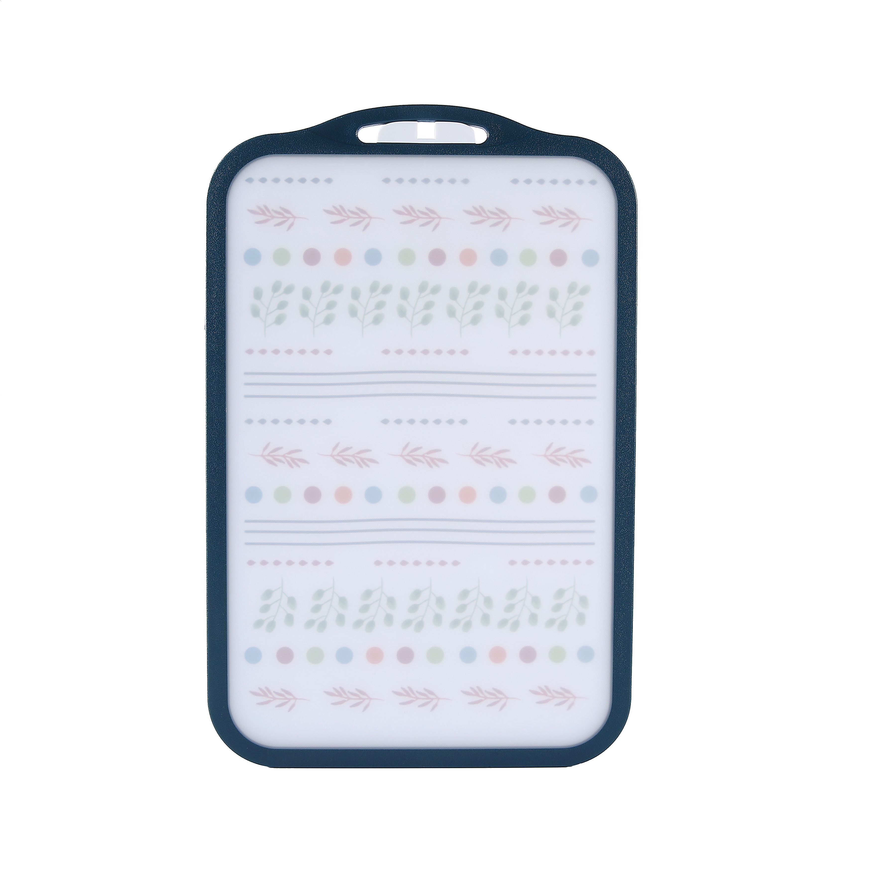 Korean anti-bacterial and anti-mold household plastic baby food board, fruit cutting board, double-sided vegetable cutting board, large size Application Scenario