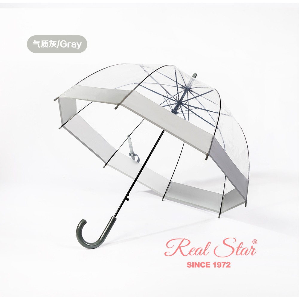 RST3466A接边雨伞长柄雨伞阿波罗拱形伞可爱蘑菇伞批发详情图14