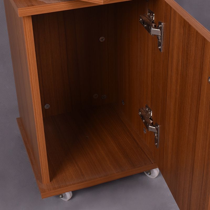 Creative eyewear display stand, sunglasses display rack, floor-standing rotating wooden large-capacity display rack Specification image