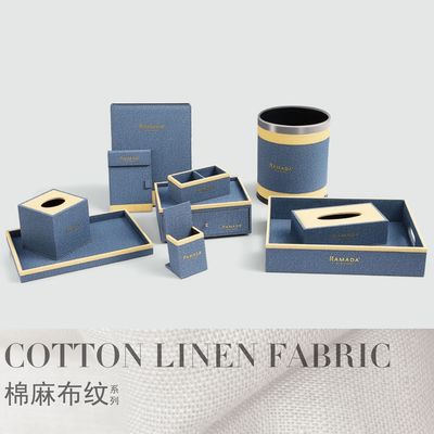 民宿酒店宾馆皮具客房摆件酒店用品服务指南耗...