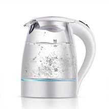 玻璃电热水壶304不锈钢电水壶1.7L电茶壶烧水壶支持OEM