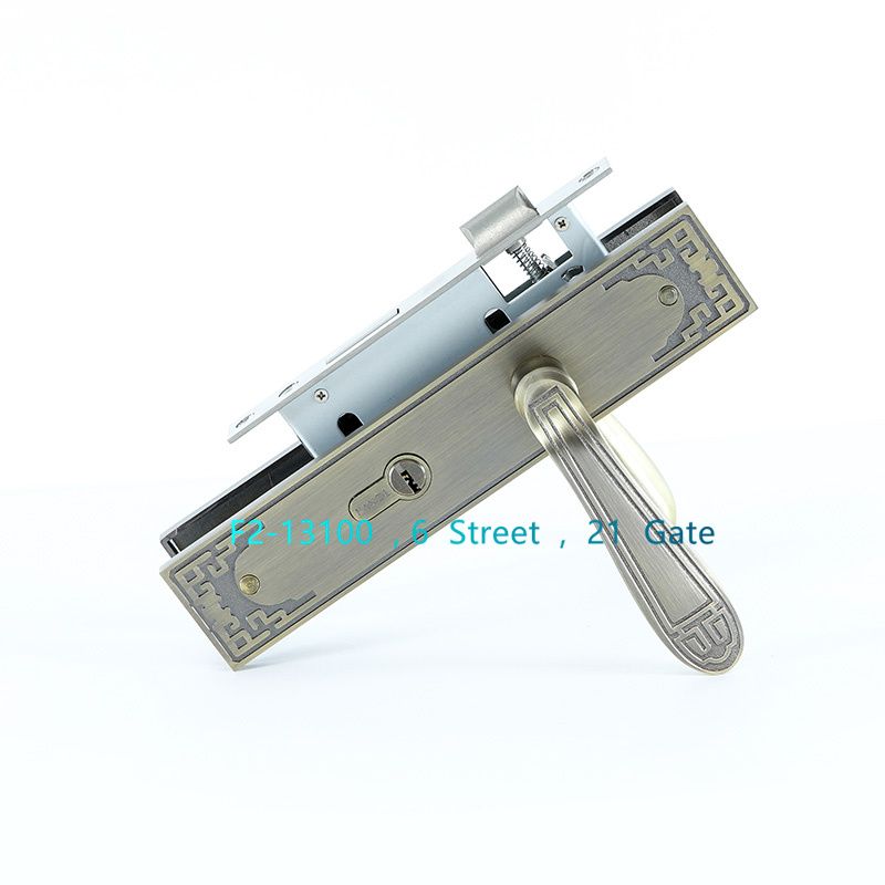 The handle lock door locks  Indoor door lock thumbnail