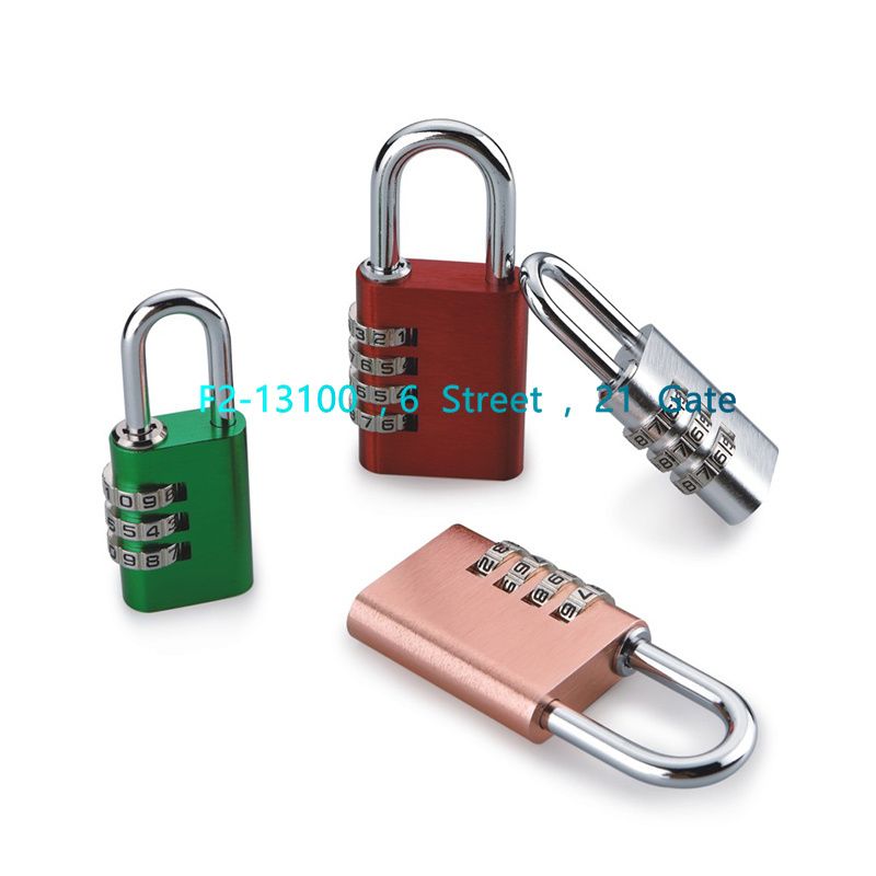 Padlock Luggage combination lock thumbnail