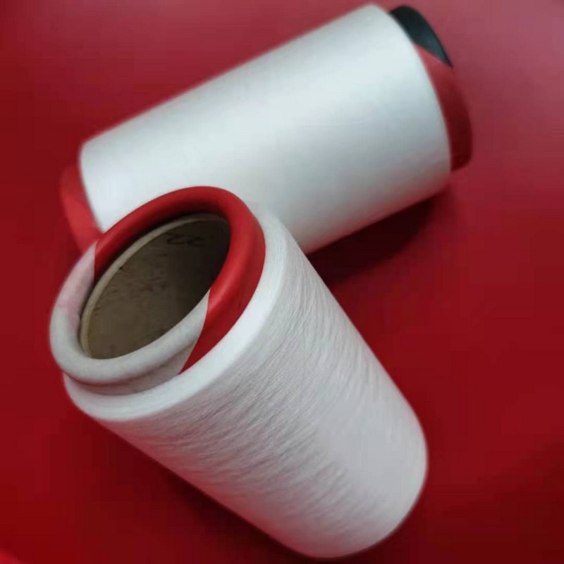 伟伊化纤 空气包覆纱 白色氨纶 涤纶包覆丝 化纤线批发s118-6详情3