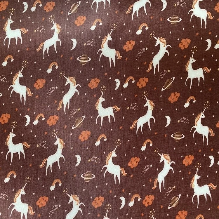 Yiwu Dada Seding Printing Unicorn Factory offers direct sales with a large amount of stock and undertakes outsourcing of bag fabrics detail image 5