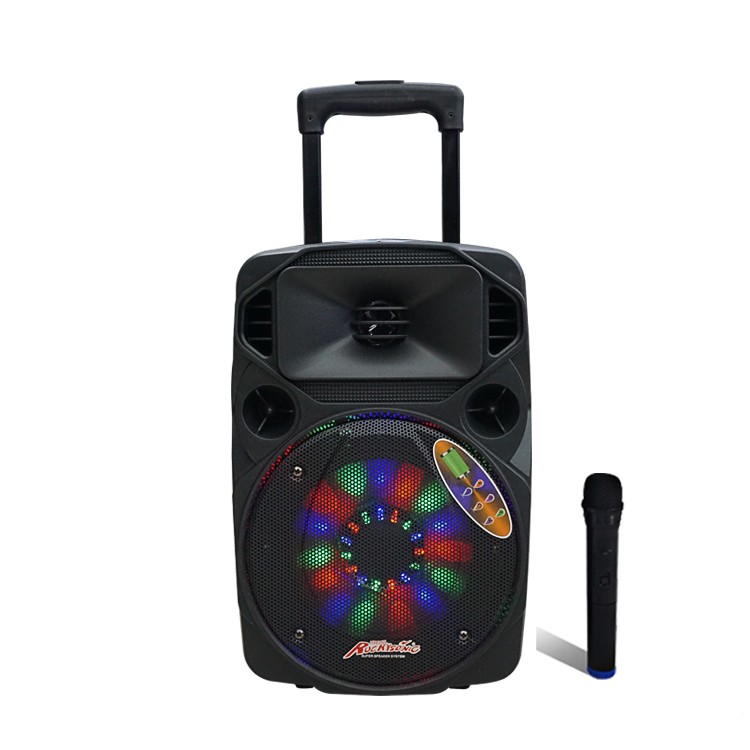 K08  8寸大功率蓝牙音响 带一支无线话筒详情图1