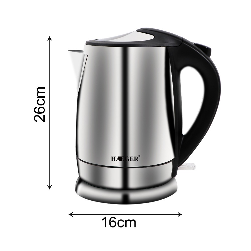 RAF Cross-border European standard high-power 304 stainless steel anti-dry-burning electric kettle, quick heating kettle detail image 8