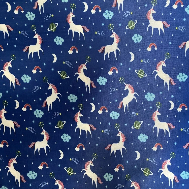 Yiwu Dada Seding Printing Unicorn Factory offers direct sales with a large amount of stock and undertakes outsourcing of bag fabrics detail image 6