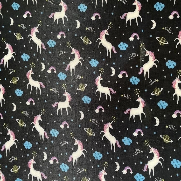 Yiwu Dada Seding Printing Unicorn Factory offers direct sales with a large amount of stock and undertakes outsourcing of bag fabrics detail image 4