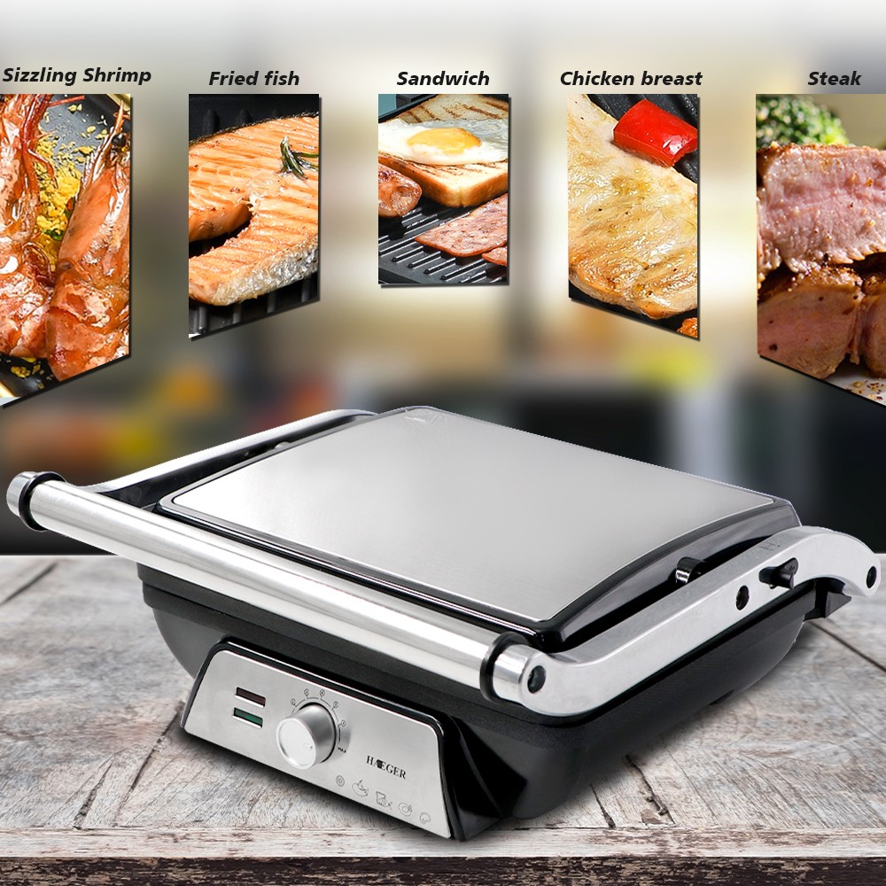 European standard 2000W three-dimensional stereoscopic heating non-stick base plate household multi-functional grill and steak machine R.2683 detail image 3
