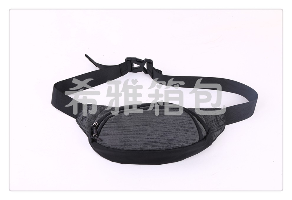 腰包男女多功能大容量防泼水面耐磨户外运动手机钱包牛津布收银包详情图2