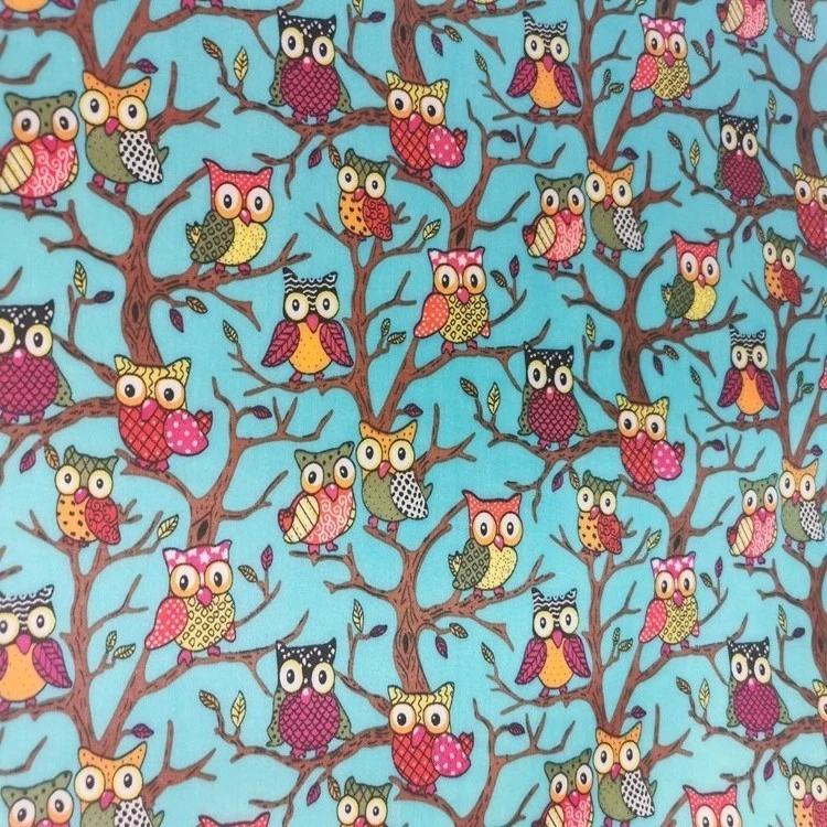 The color-printed owl series is made of 100% polyester fabric with PVC foam at the bottom detail image 3