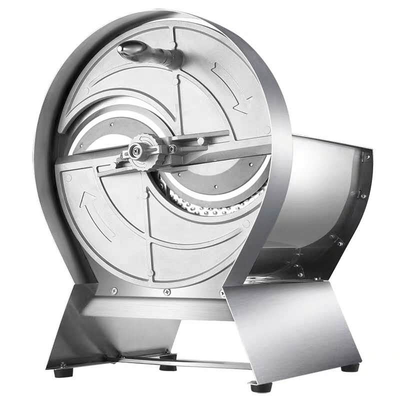 Stainless steel fruit and Chinese medicine slicer for commercial and household use, manual frozen meat, small potatoes, medicinal materials, lemons and vegetables detail image 2