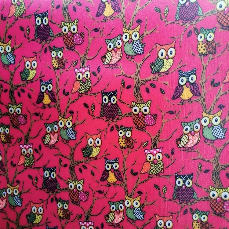 The color-printed owl series is made of 100% polyester fabric with PVC foam at the bottom detail image 8