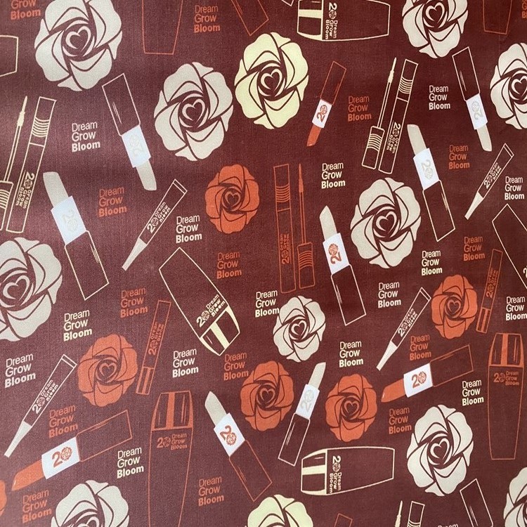 Seding printing series lipstick rose factory direct sales, large quantity in stock, wholesale and retail, bag fabric foaming detail image 4