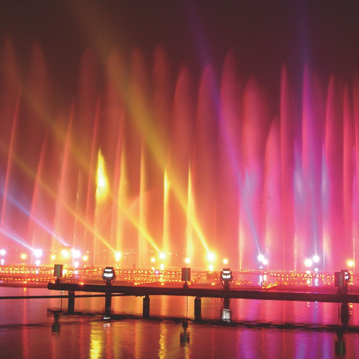 470W outdoor waterproof oscillating beam light details Picture