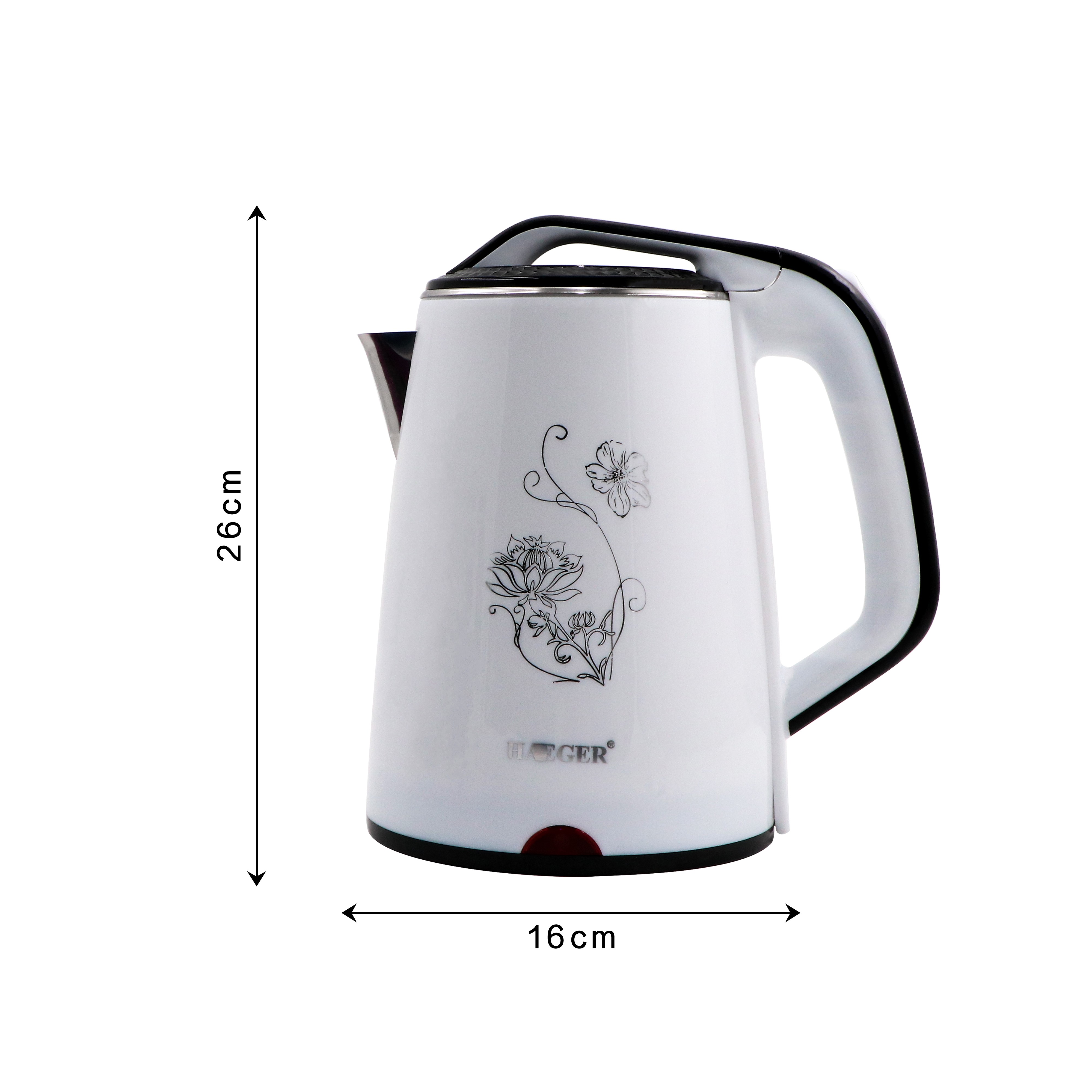 RAF European standard cross-border kitchen kettle, quick electric kettle, health kettle, double-layer anti-dry boiling kettle detail image 7