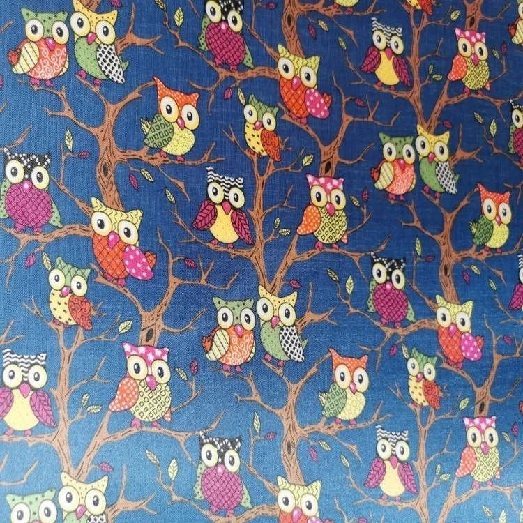 The color-printed owl series is made of 100% polyester fabric with PVC foam at the bottom detail image 7