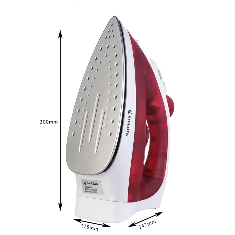 【 Exclusive for Foreign Trade 】 Handheld household steam iron Stainless steel spray ironing machine SR-2788 steel plate Steamiron ironing machine detail image 7