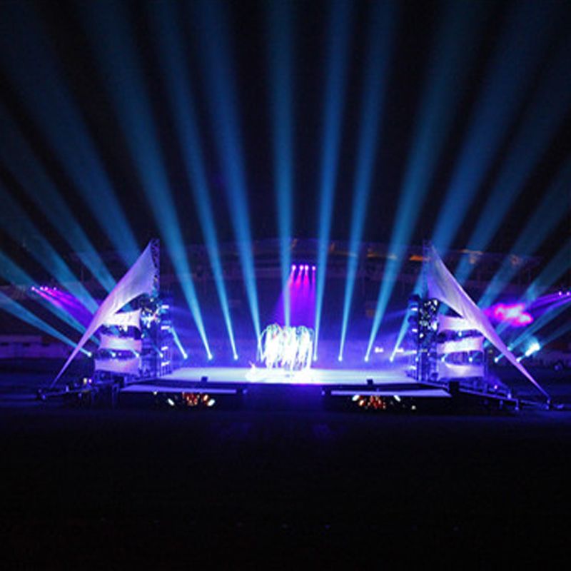 470W outdoor waterproof oscillating beam light Application Scenario