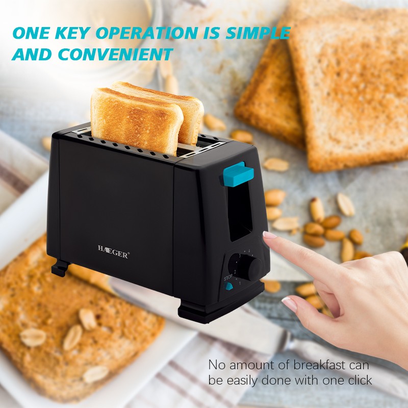 European standard 650W toaster, breakfast machine, gritter, 2-slice toaster, R.263 detail image 5