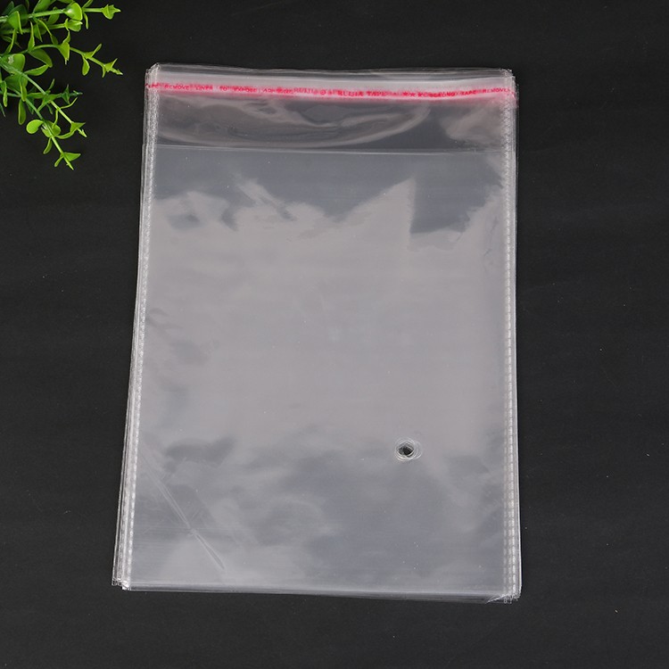 OPP自粘袋 不干胶密封袋现货批发 透明自封袋 服装包装塑料袋 5丝详情图4