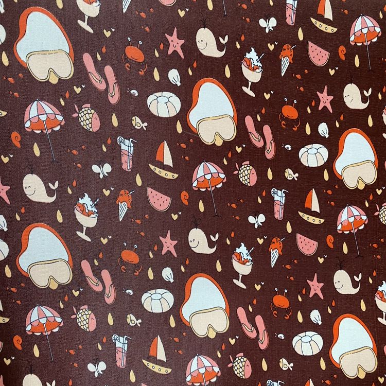 The Sedin printing series features 100% polyester fabric with PVC foam at the bottom for fashionable summer items details Picture
