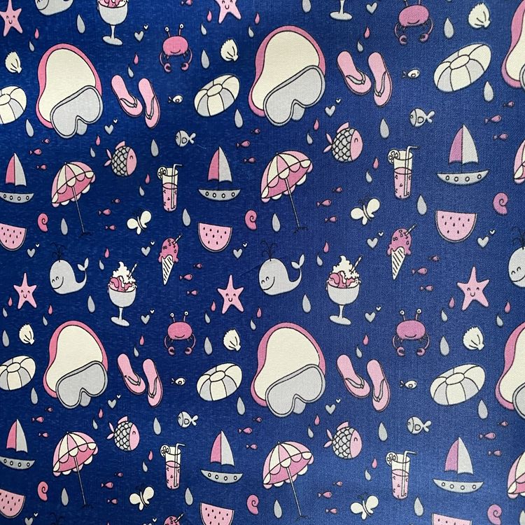 The Sedin printing series features 100% polyester fabric with PVC foam at the bottom for fashionable summer items Item Picture