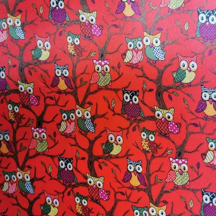 The color-printed owl series is made of 100% polyester fabric with PVC foam at the bottom detail image 6