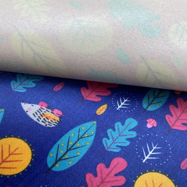 The Seding printing series features 100% polyester fabric with PVC foam at the bottom for the forest night scene detail image 13