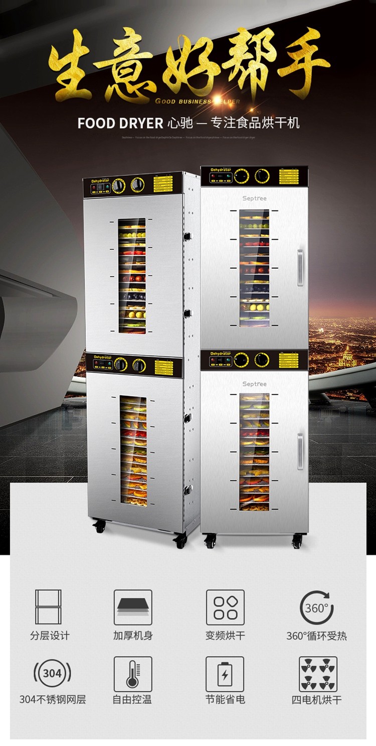 食品烘干机商用大型农产品家用大容量水果风干机食物干果机器.详情图1