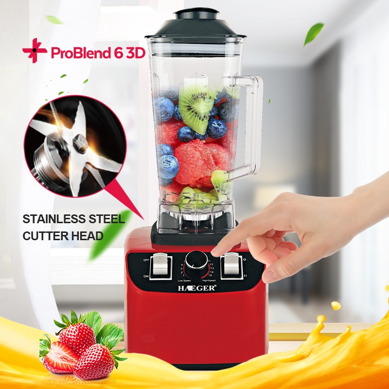 European standard 2.0L household and commercial 6-speed adjustable food processor, fruit and vegetable juicer, blender R.2801 detail image 4