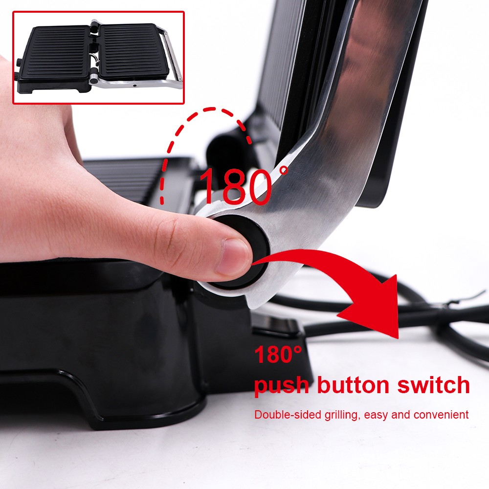 European standard household Panini sandwich maker, three-dimensional heating multi-functional steak maker R.2681 detail image 5