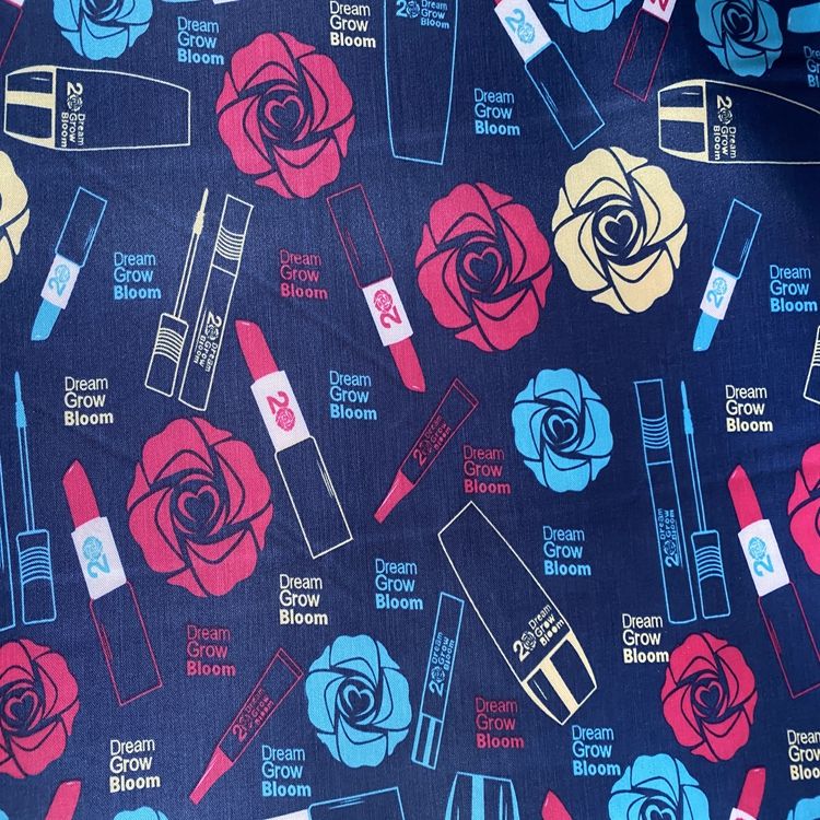Seding printing series lipstick rose factory direct sales, large quantity in stock, wholesale and retail, bag fabric foaming details Picture