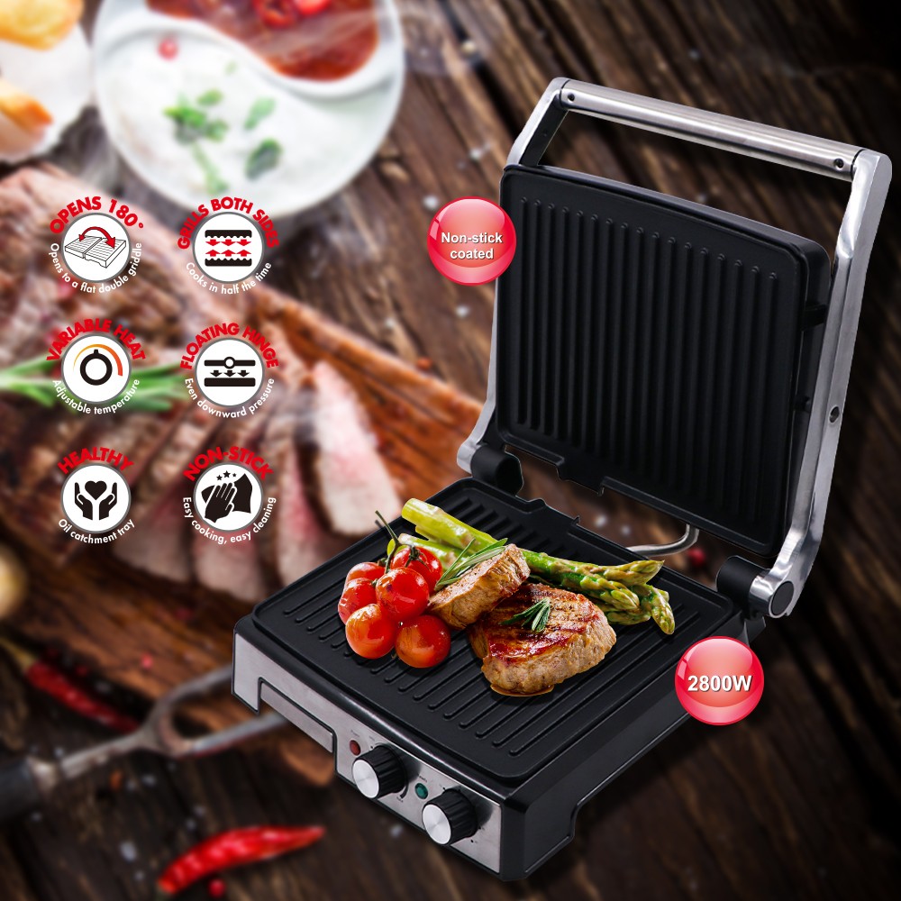 European standard household Panini sandwich maker, three-dimensional heating multi-functional steak maker R.2681 detail image 2
