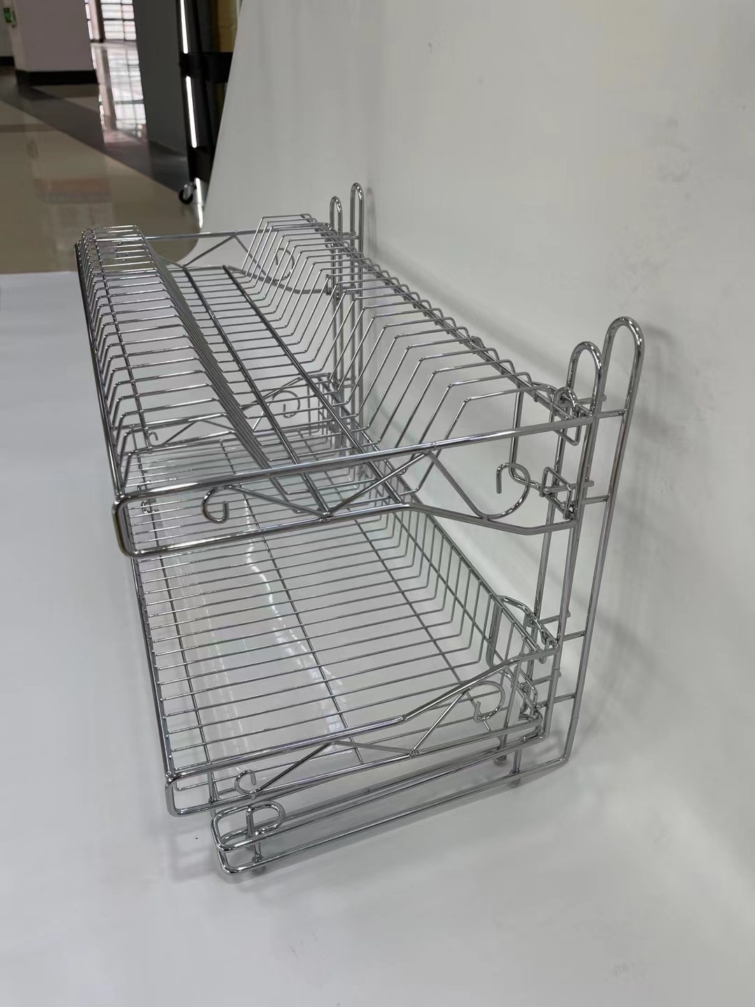 668 Two-layer bowl rack, draining rack detail image 3