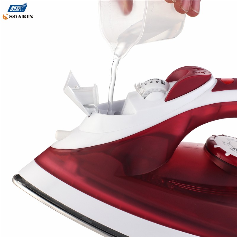 【 Exclusive for Foreign Trade 】 Handheld household steam iron Stainless steel spray ironing machine SR-2788 steel plate Steamiron ironing machine detail image 6