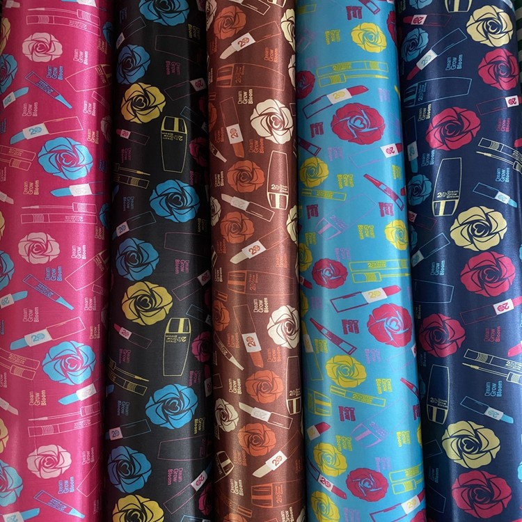 Seding printing series lipstick rose factory direct sales, large quantity in stock, wholesale and retail, bag fabric foaming detail image 1