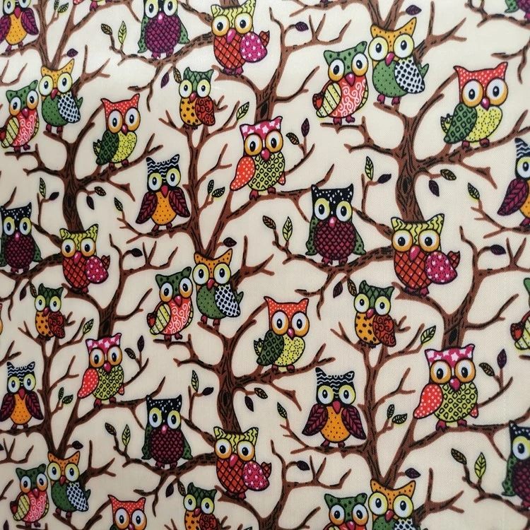 The color-printed owl series is made of 100% polyester fabric with PVC foam at the bottom detail image 4