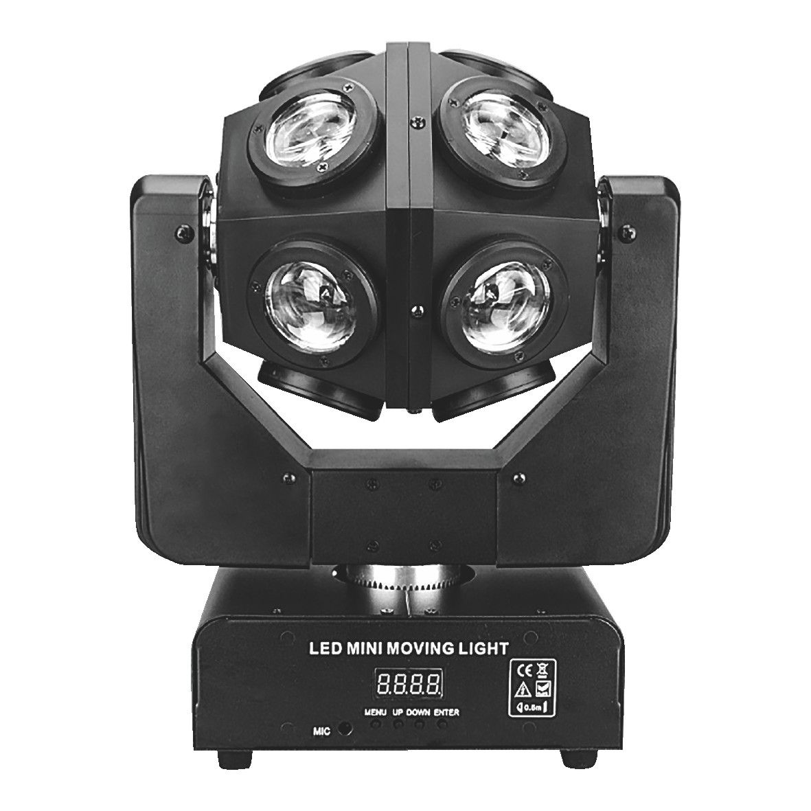 Led 12-beam rolling ball lamp