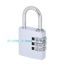 padlock 3-digit code Combination codes can be reset Combination Padlock L530
