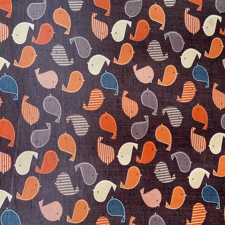 The Seding printing series features 100% polyester fabric with a PVC foam bottom for printing birds detail image 1