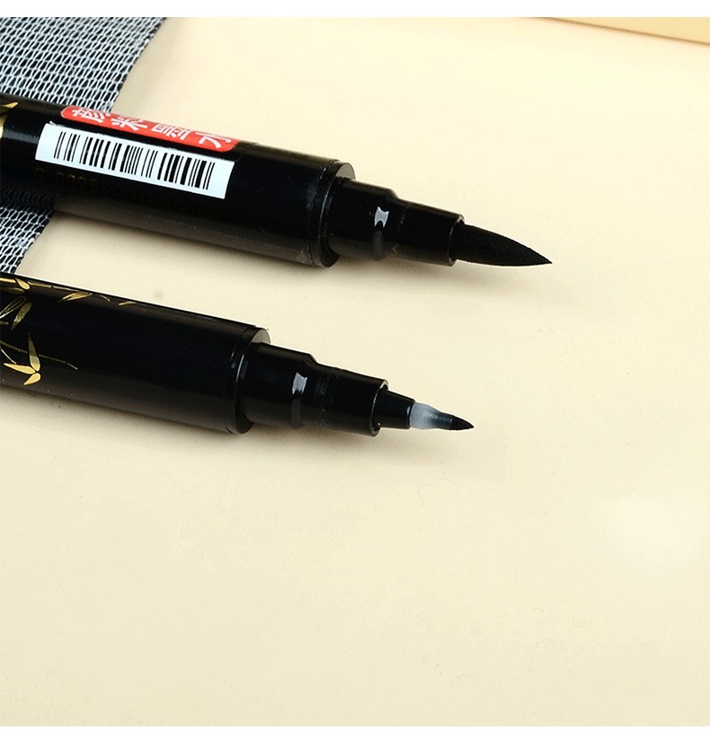 金万年G-0995双头秀丽勾线笔盒装学生练字临摹书法笔软笔头抄经笔详情图9