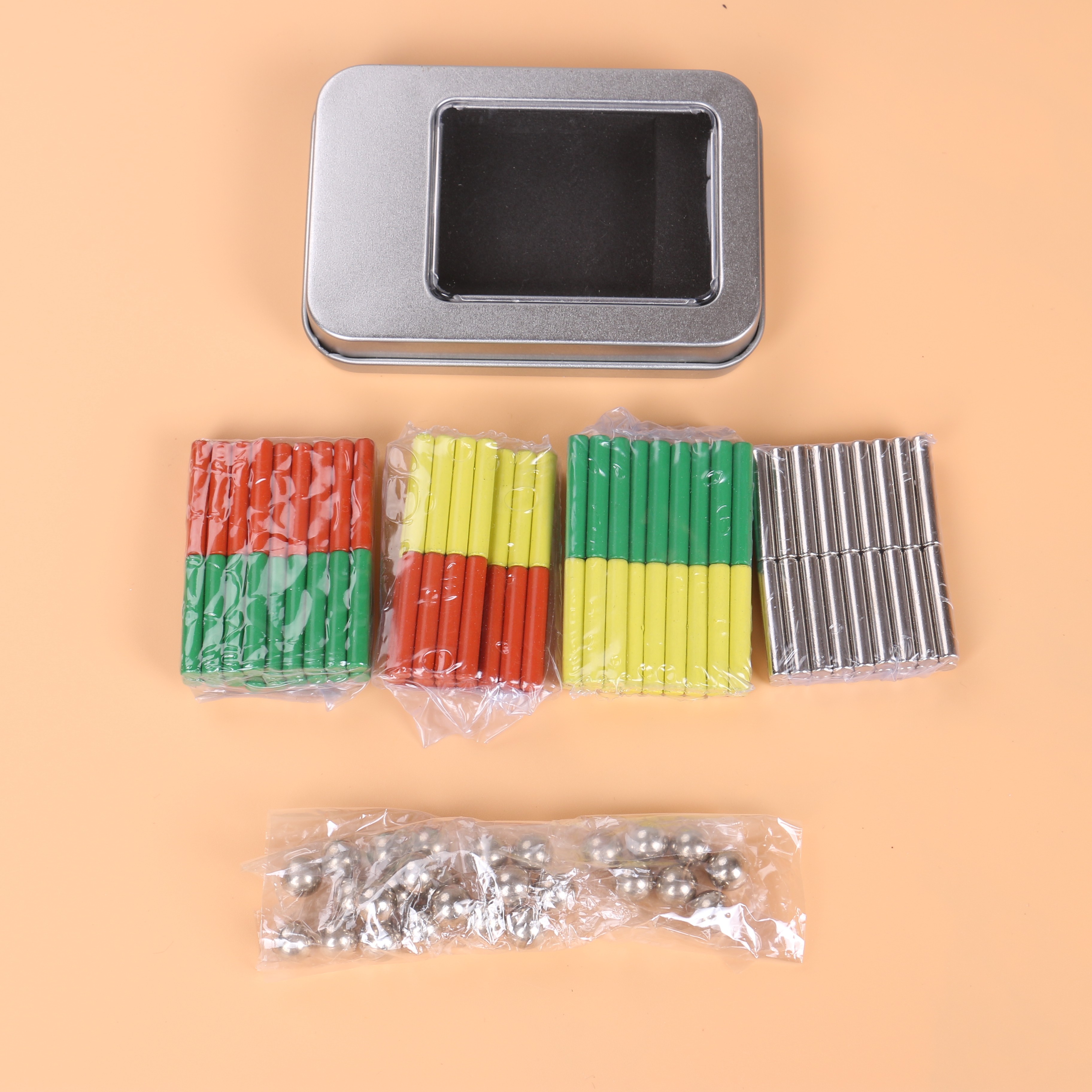 钢珠磁力棒 儿童玩具详情图2